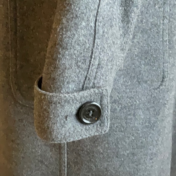 BURBERRY WOOL/CASHMERE COAT - Picture 4 of 12